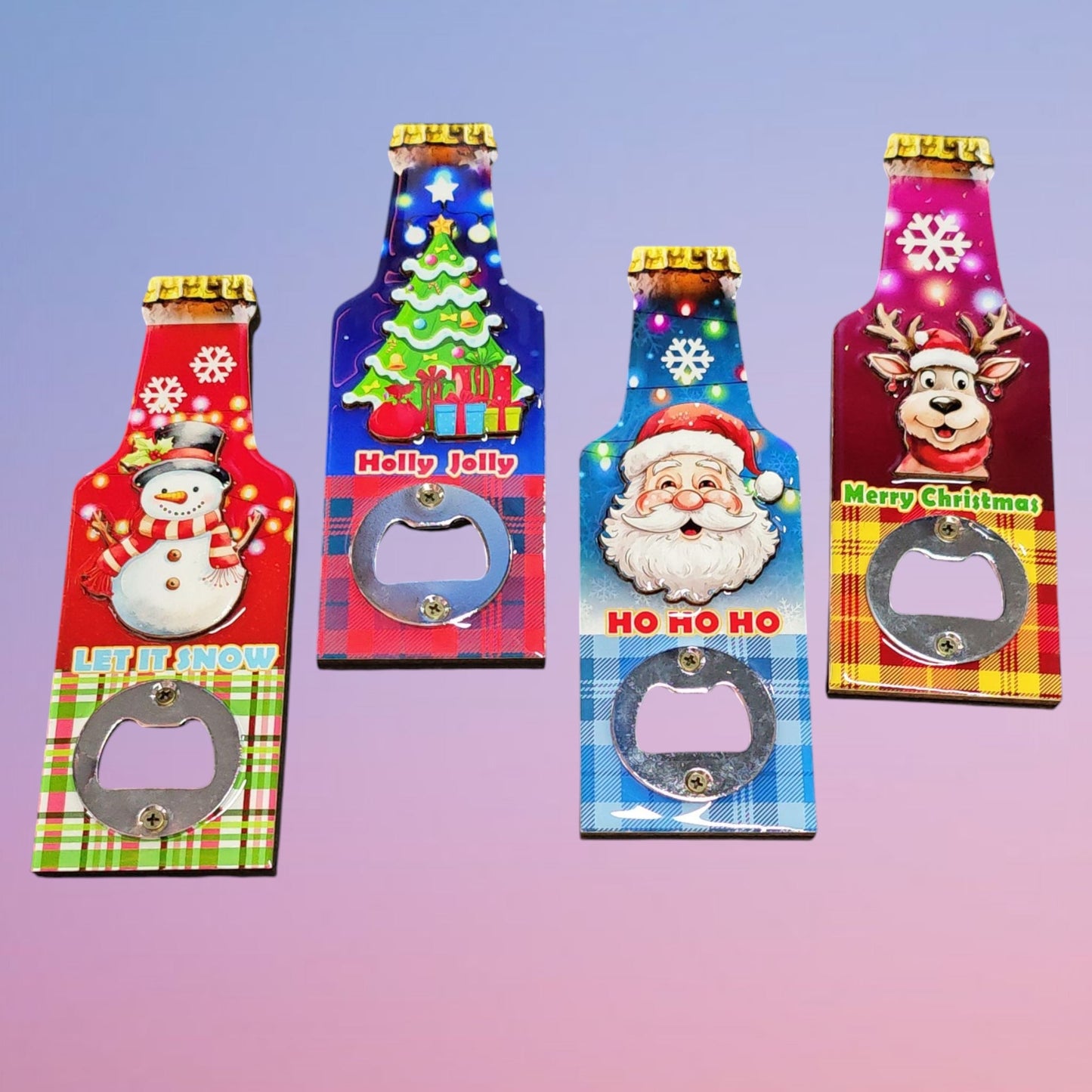 IMAN REFRI ABRIDOR NAVIDAD BOTELLA