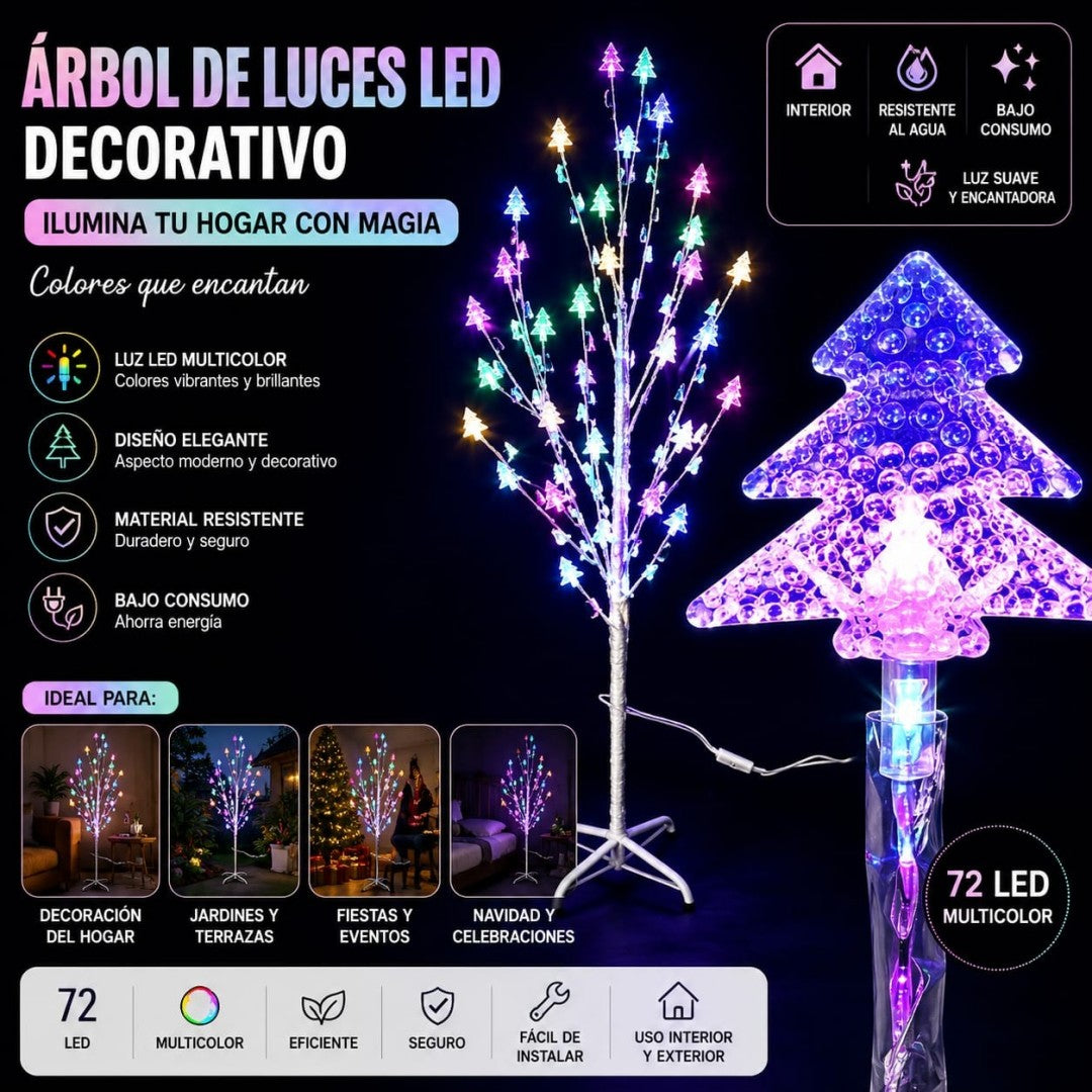 ARBOL LUZ 72L
