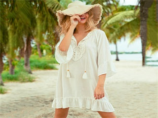 SALIDA DE PLAYA VESTIDO CORTO