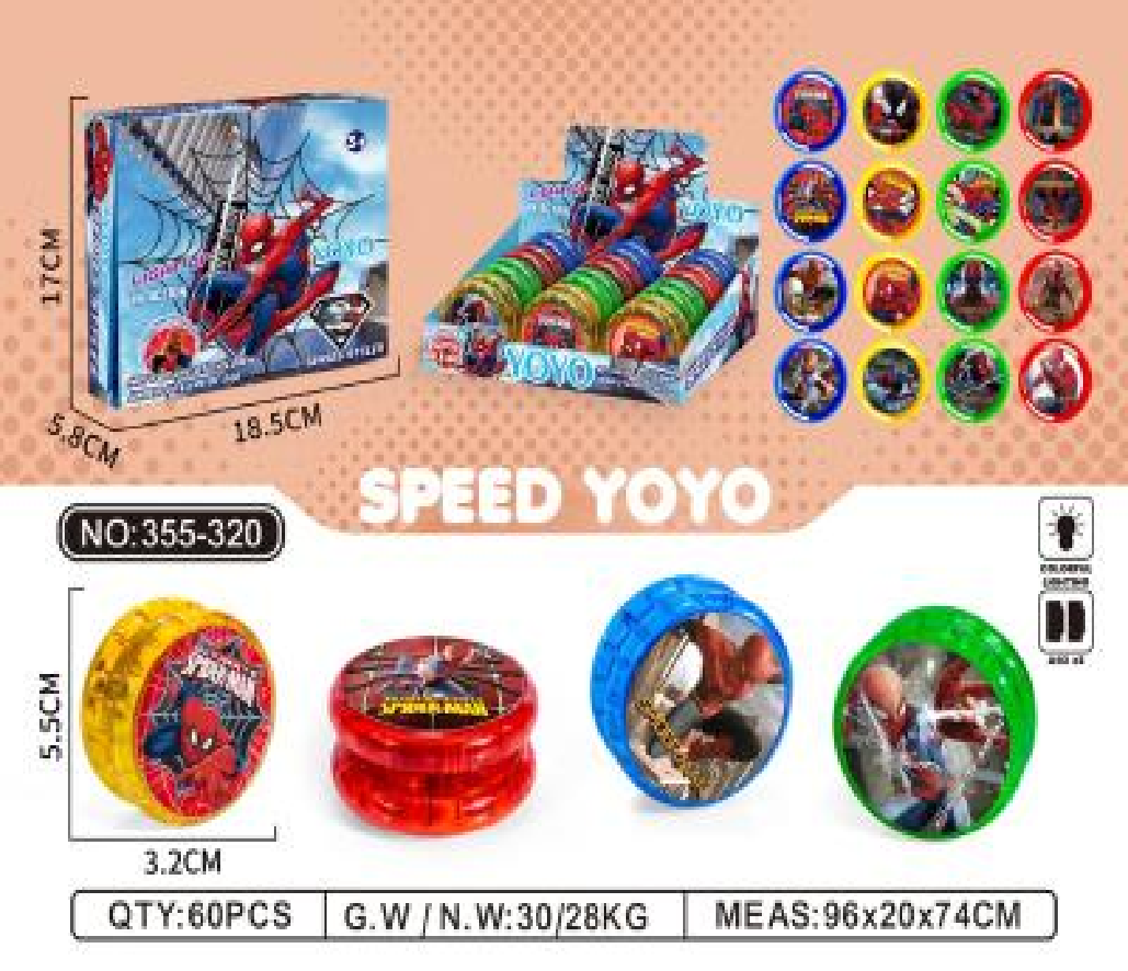 YOYO HOMBRE ARANA 355-320