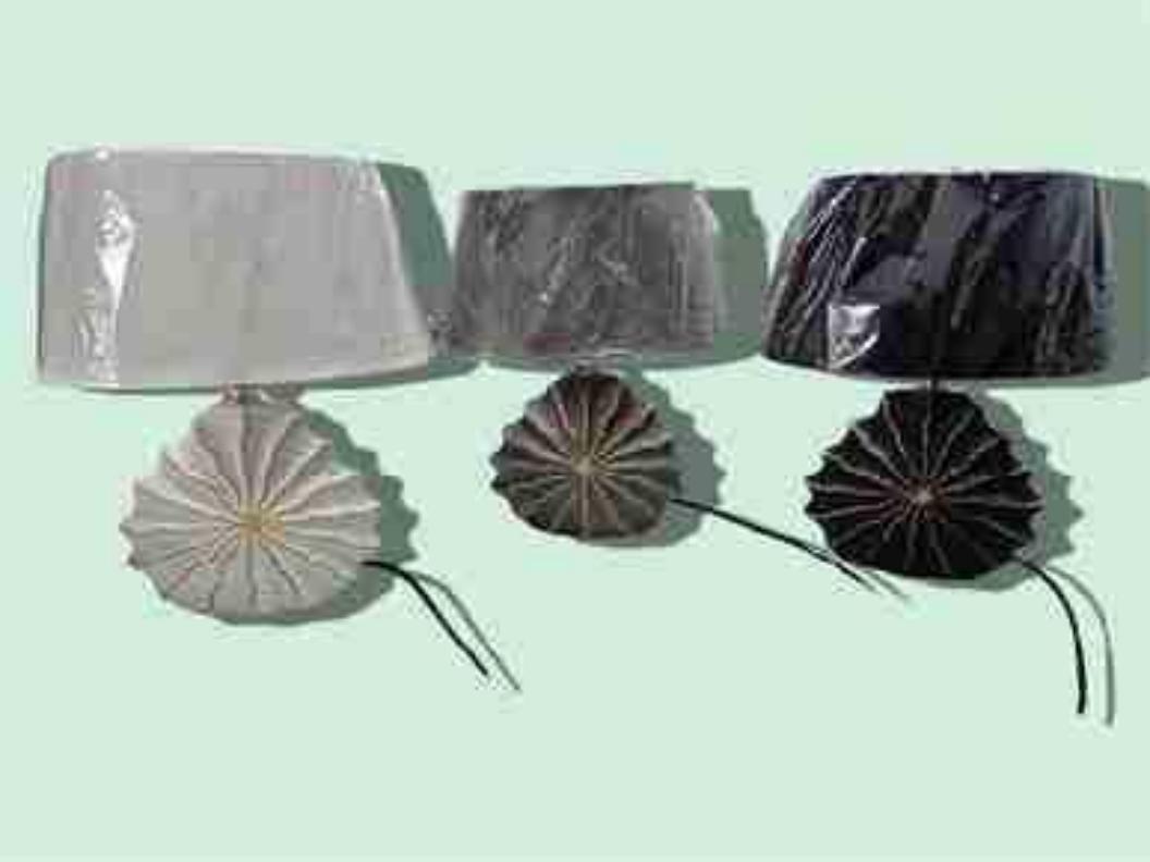 LAMPARA MESA CONCHA KW01517