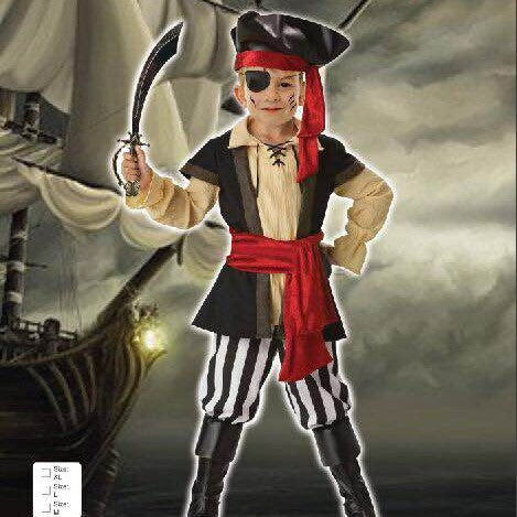 TRAJE PIRATA YXL011685