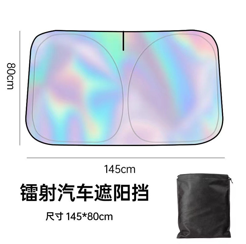 PARASOL PARA CARRO 145*80CM LASER