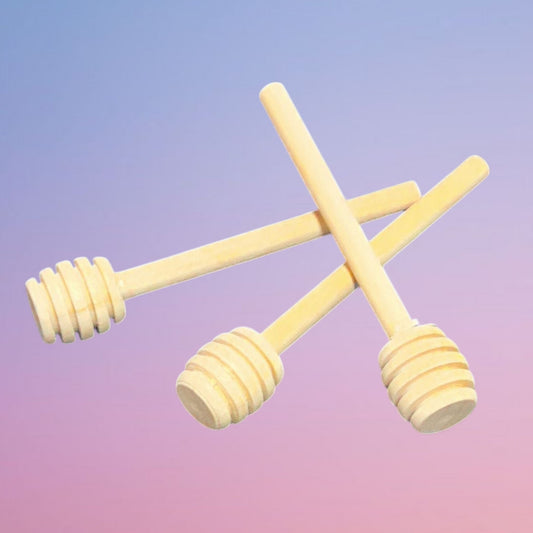 PALETA DE MIEL DE MADERA 3PCS 9CM