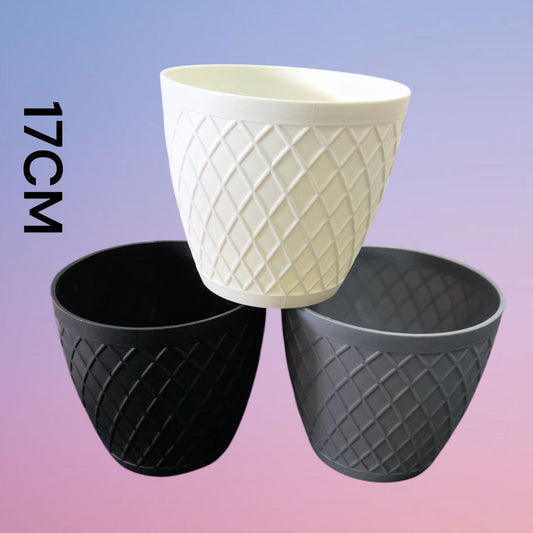 MACETA PVC 890-3 17CM