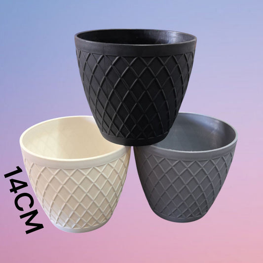 MACETA PVC 890-2 14CM