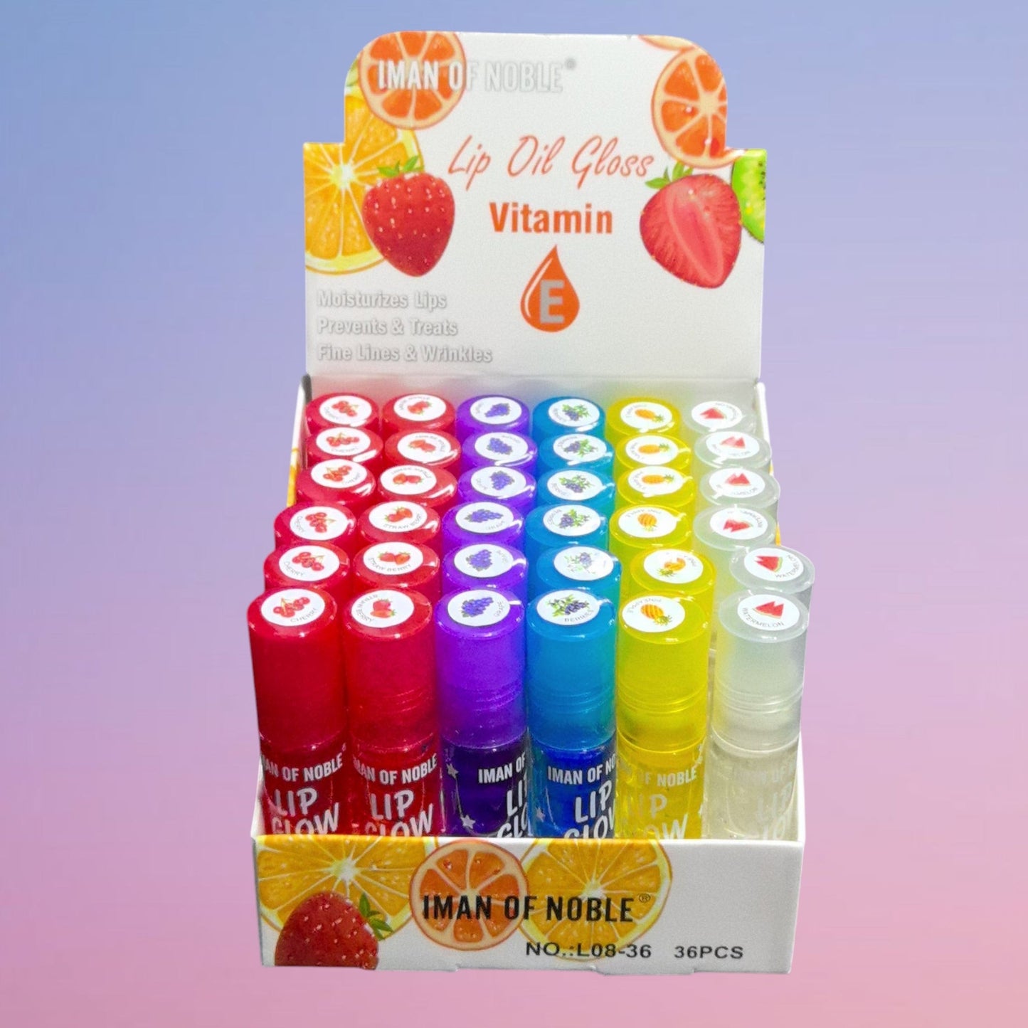 LABIAL LIQUIDO FRUTAS L08-36