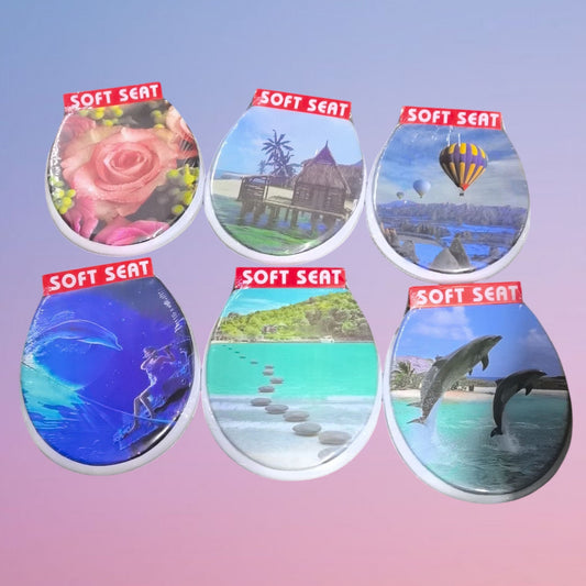 TAPA INODORO DISENO SUAVE 17PUL