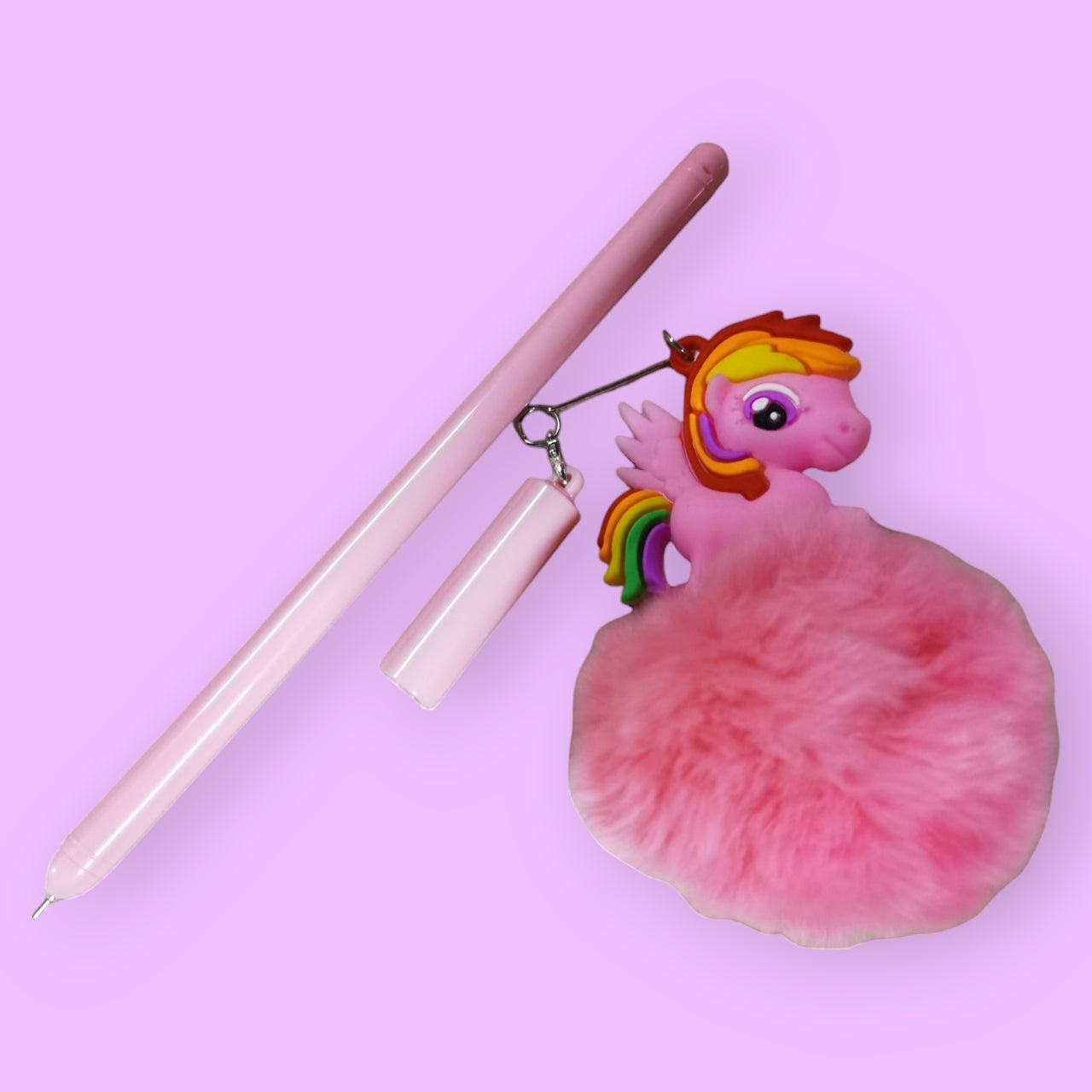 LAPICERO TIRA BOLA PELUDA