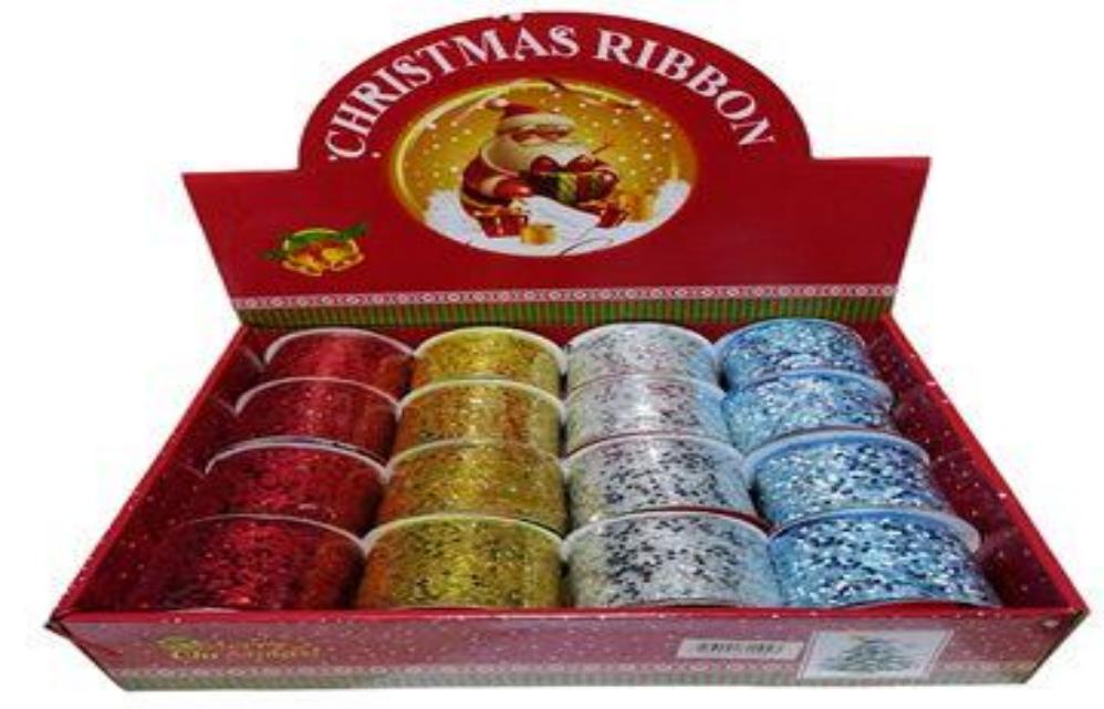 CINTA P/LAZO 4COLOR 6CM 3YDS