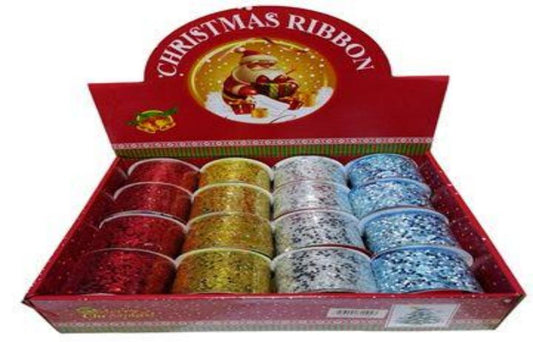 CINTA P/LAZO 4COLOR 6CM 3YDS