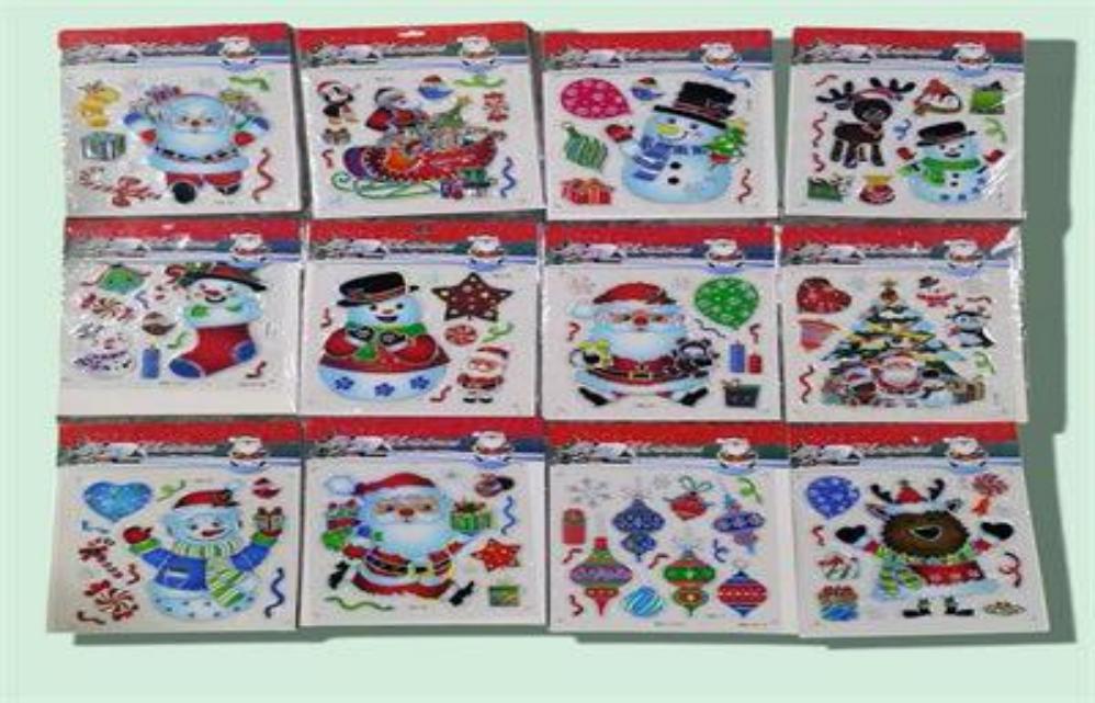 STICKER VENTANA NAVIDAD  MAC