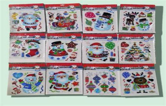 STICKER VENTANA NAVIDAD  MAC