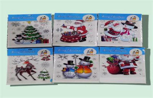 STICKER VENTANA NAVIDAD GDE XZ1-004