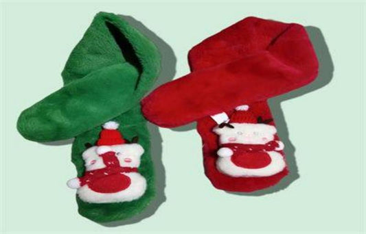 BUFANDA NAVIDAD MUNECO NIEVE