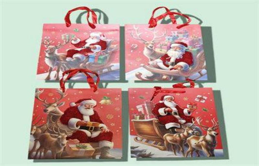 BOLSA REGALO NAVID M 32*26CM 8967