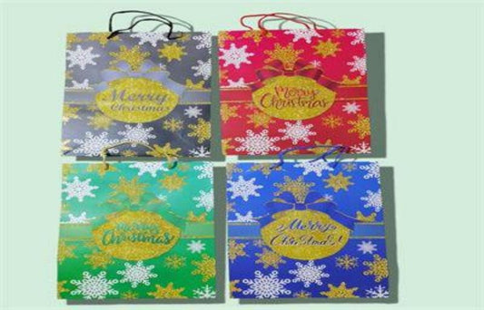 BOLSA REGALO NAVID L 30*40CM 8843L