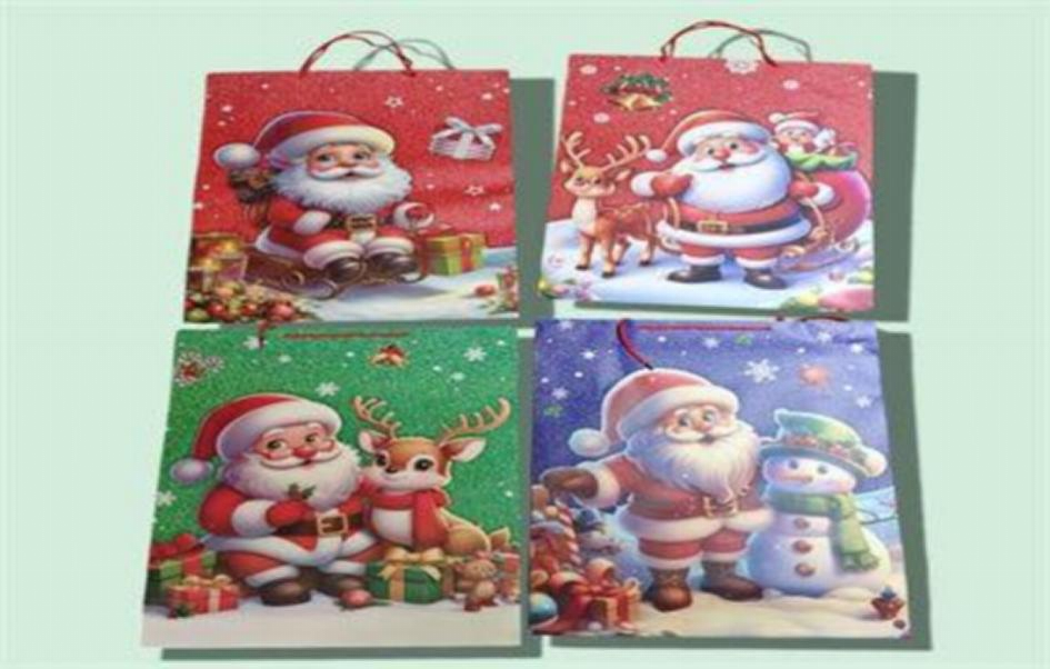 BOLSA REGALO NAVID XL 55*40CM 8978