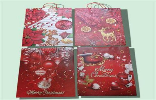 BOLSA REGALO NAVID XL 55*40CM 5002