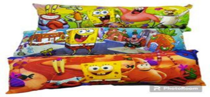 ALMOHADA LARGA PERSONAJE POP 40*120