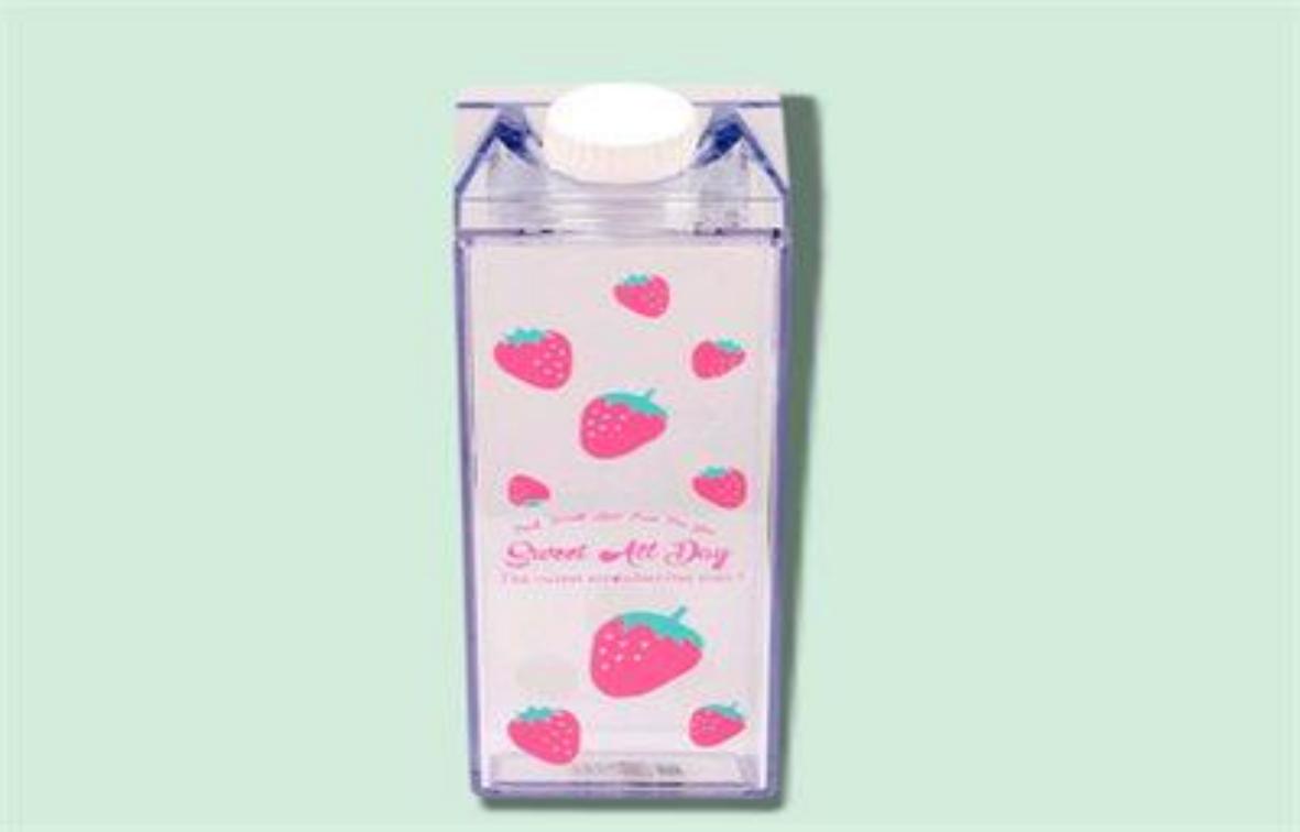 BOTELLA LECHE FRESA 1000ML