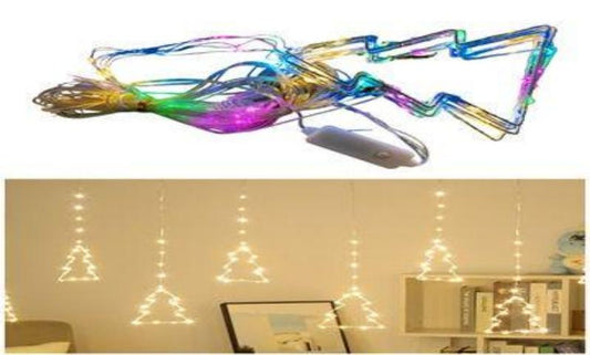 LUZ CORTINA ARBOL METAL COLOR 8L