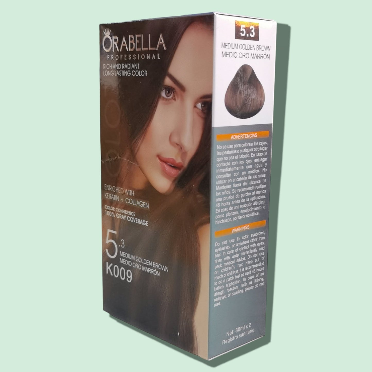 TINTE ORABELLA 5.3 MEDIO ORO MARRON