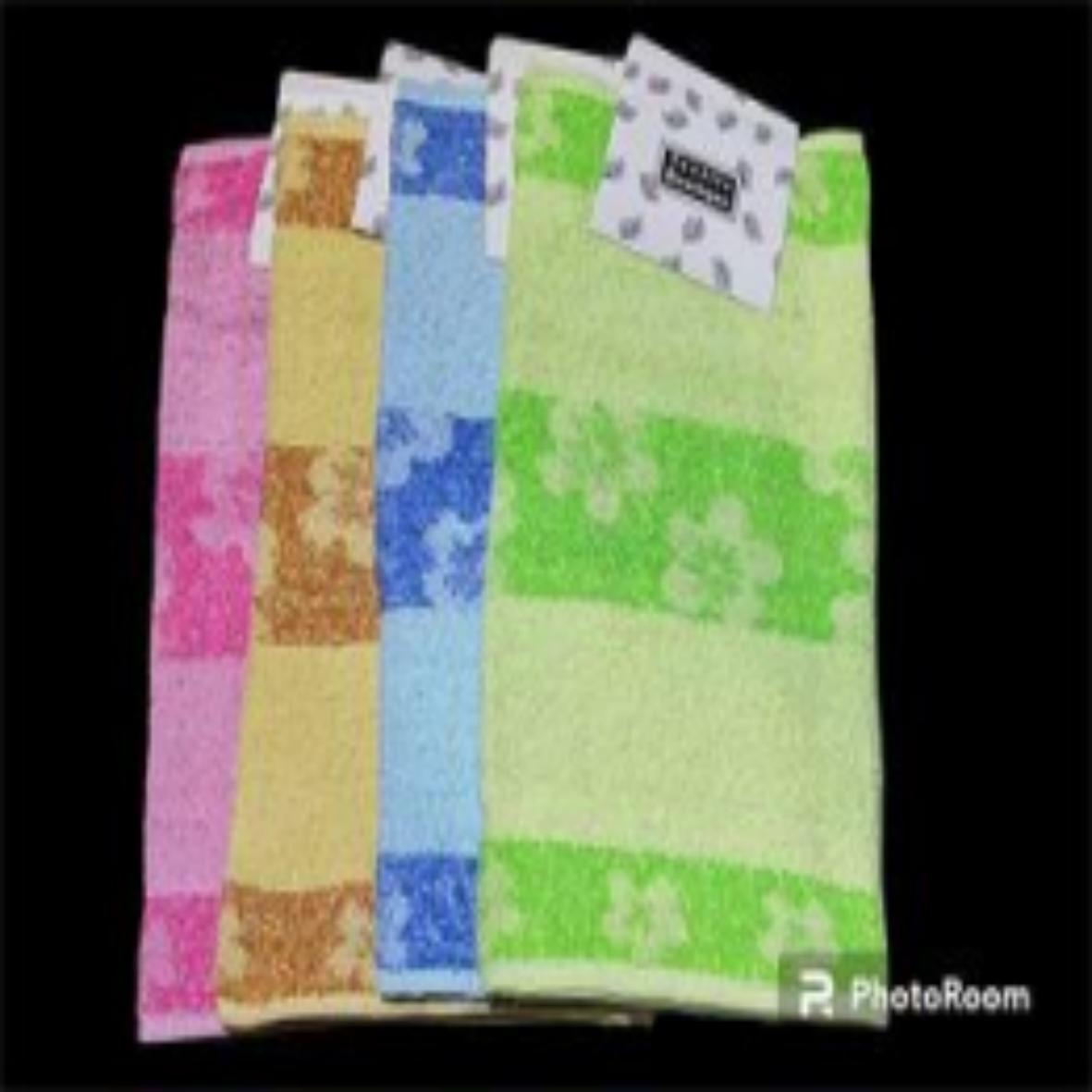 Toalla estampado flor