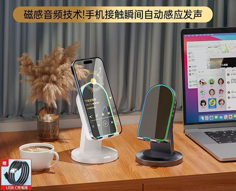 SOPORTE CELULAR CON PARLANTE INDUCCION ZJ-029