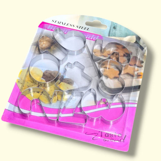 SET MOLDE GALLETA NUMERO