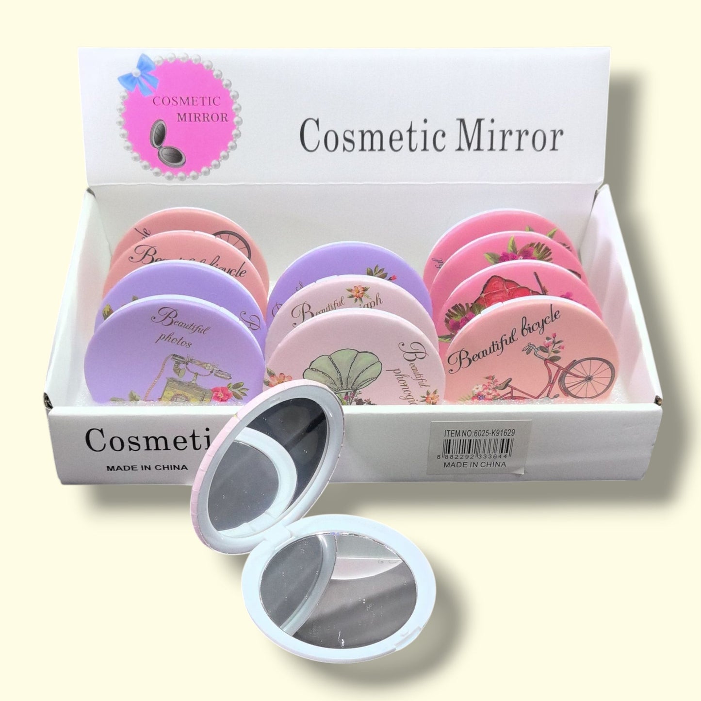 ESPEJO MAQUILLAJE FLOR 75