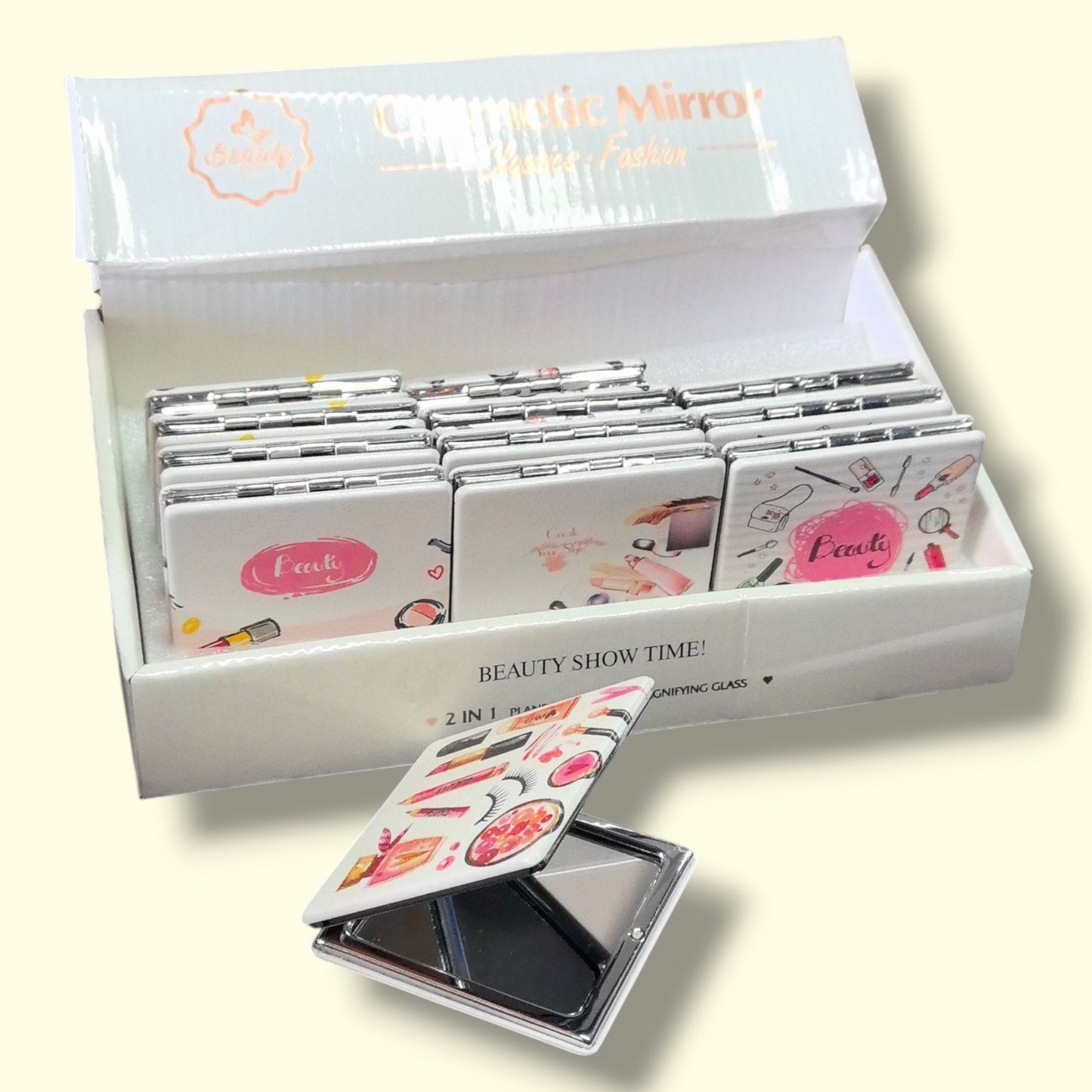 ESPEJO DE MAQUILLAJE CUADRADO 1