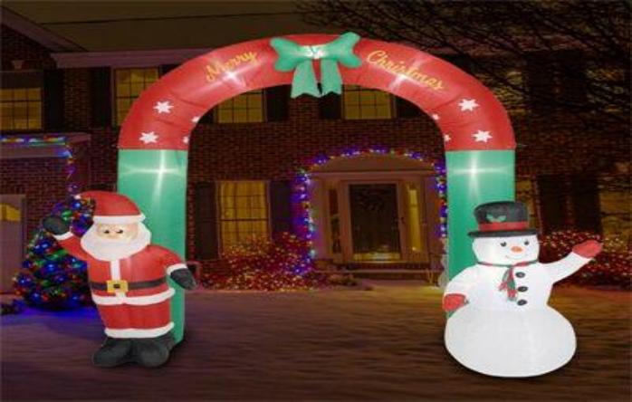 INFLABLE DE NAVIDAD 2.4*1.8M  FUENTE