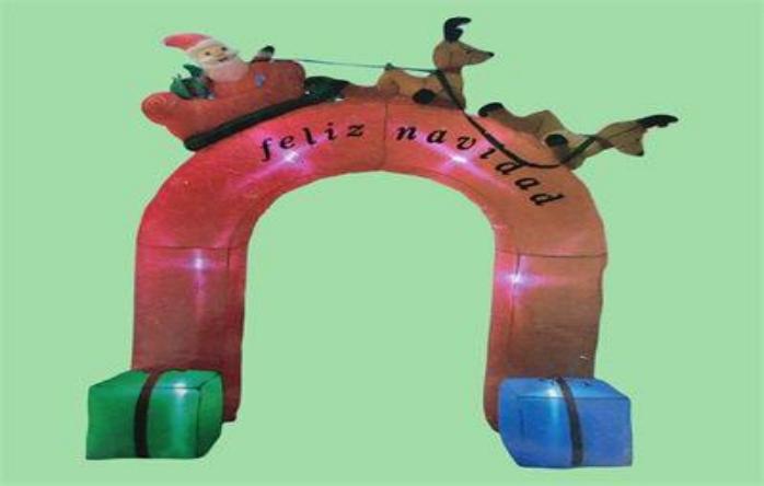 INFLABLE DE NAVIDAD 2.4M  FUENTE VENADO