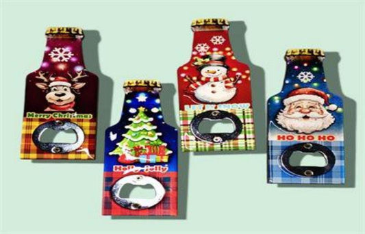 IMAN REFRI ABRIDOR NAVIDAD BOTELLA