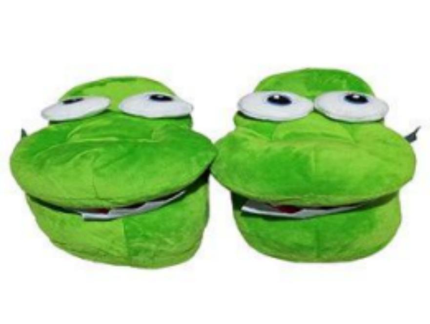 Pantuflas de dinosaurio con colchon de aire