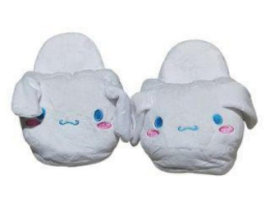 Pantuflas de conejo de peluche con colchon de aire