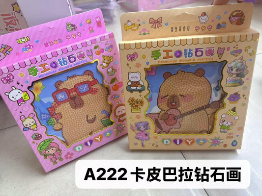 CUADRO DIAMANTE CAPIBARA A222