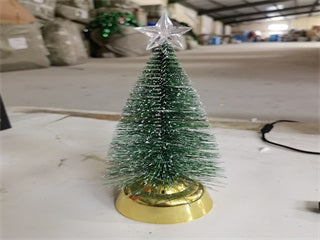 ARBOL MESA GDE CON LUZ COLOR