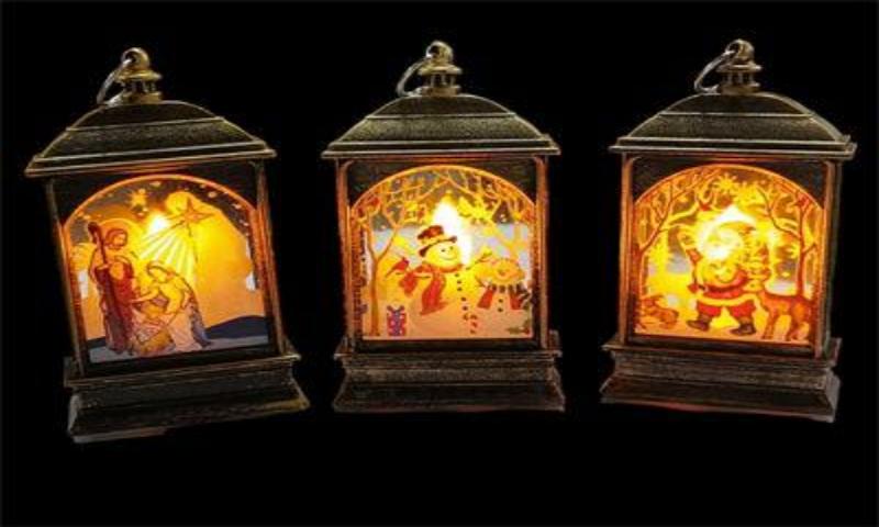 LAMPARA CANFIN NAVIDAD YB-015