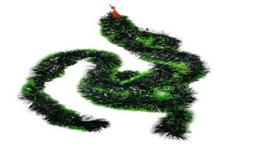 GUIRNALDA VERDE  9CM 2.5M 2