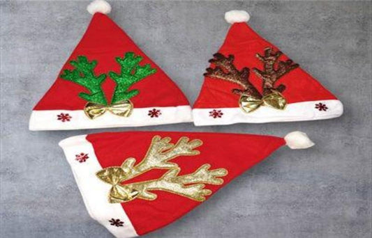 GORRO NAVIDAD CACHO VENADO