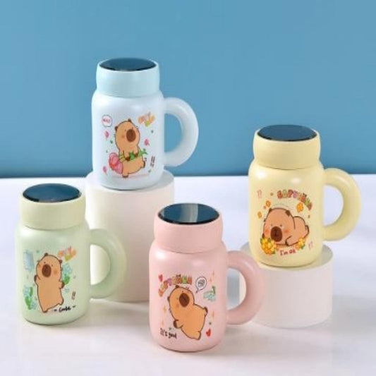 JARRA CERAMICA C\TAPA ESPEJO CAPIBARA