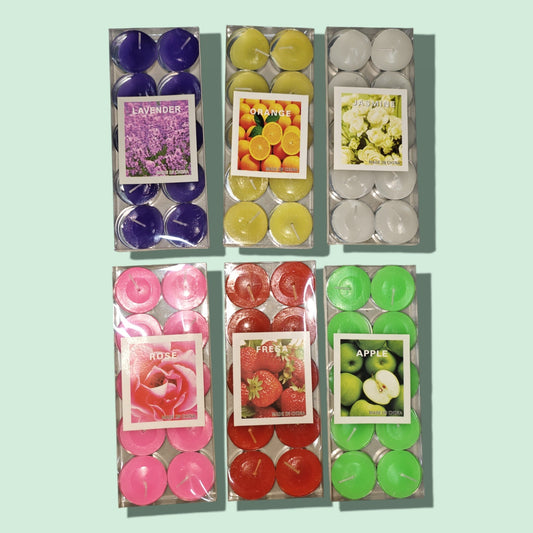 CANDELA VELAS 10PCS COLOR LISO