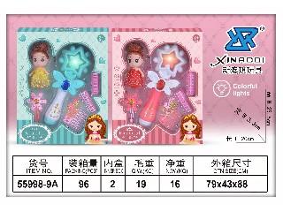 MUNECA C/ VARITA MAGICA LUZ 55998-9A