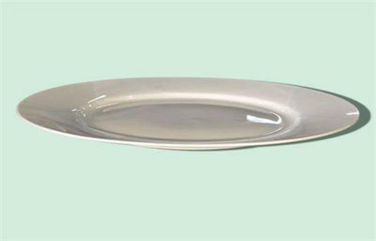 PLATO CERAMICA BLANCA 8PUL