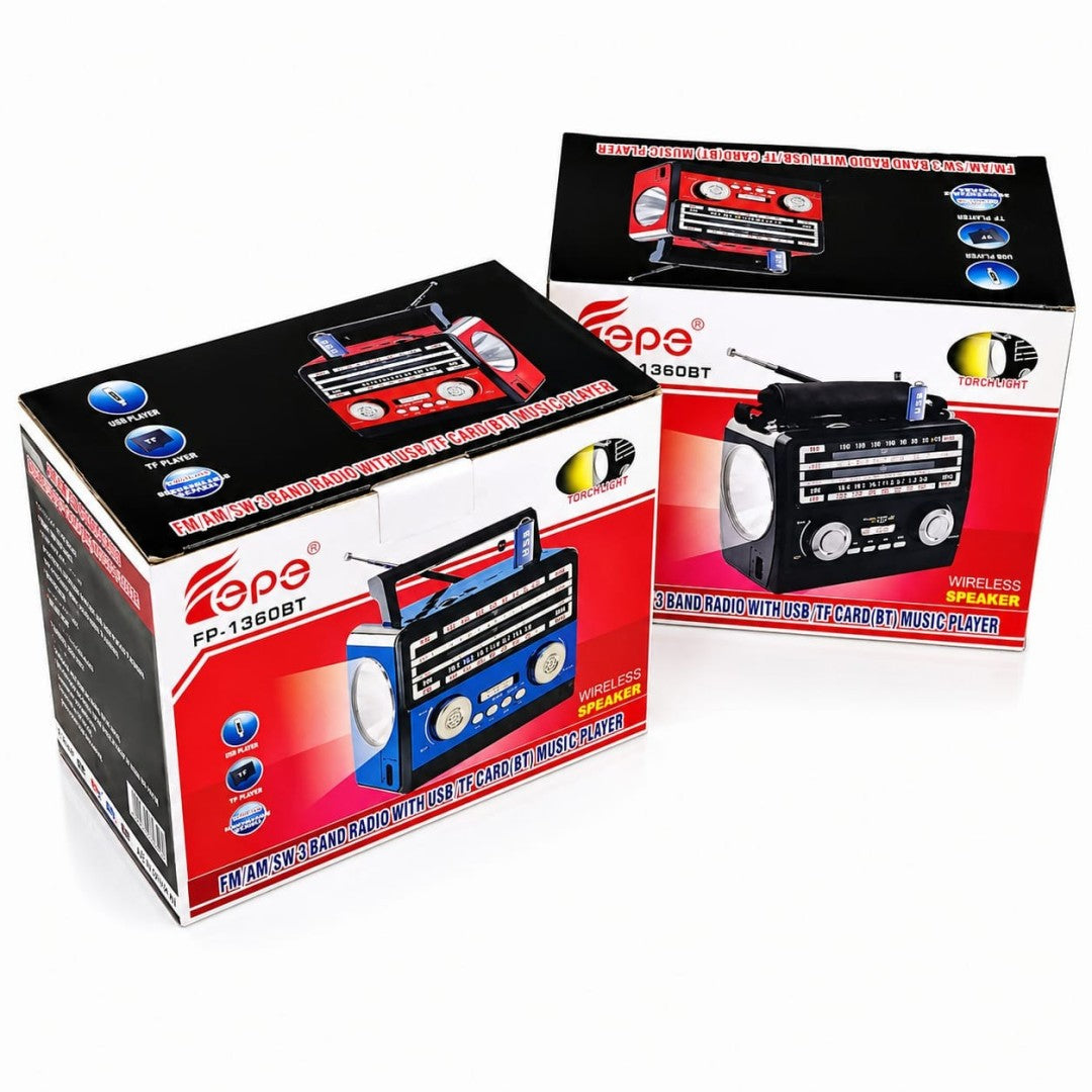 RADIO ANTIGUO C/ BLUETOOTH FP 1359BT