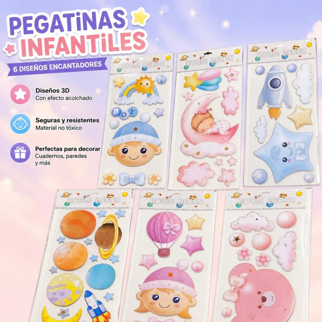 STICKER PARED INFANTIL WA