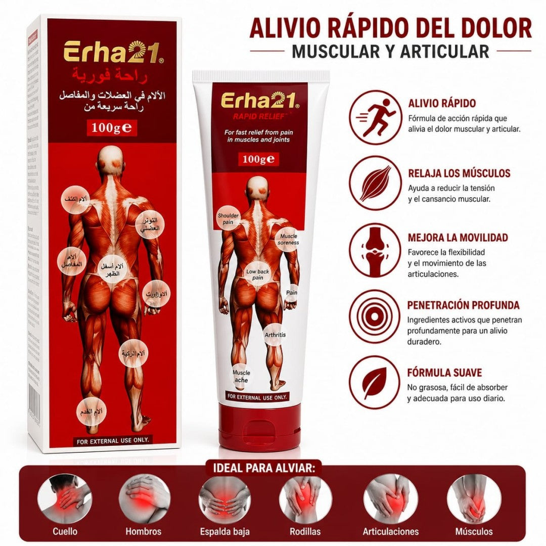 CREMA MASAJE ROJO 100G