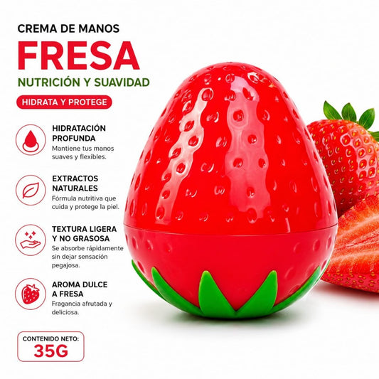CREMA MANO FRESA 35G WKL270